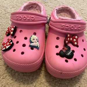 Toddler Fuzzy Crocs
